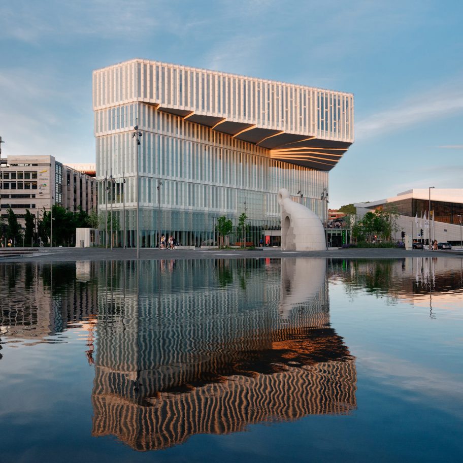 Deichman Bjørvika central library in Olso, Norway by Atelier Oslo and Lund Hagem