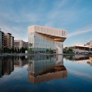 Deichman Bjørvika central library in Olso, Norway by Atelier Oslo and Lund Hagem