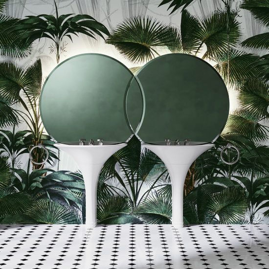 Double Kalos basin by Massimo Iosa Ghini for Devon&Devon