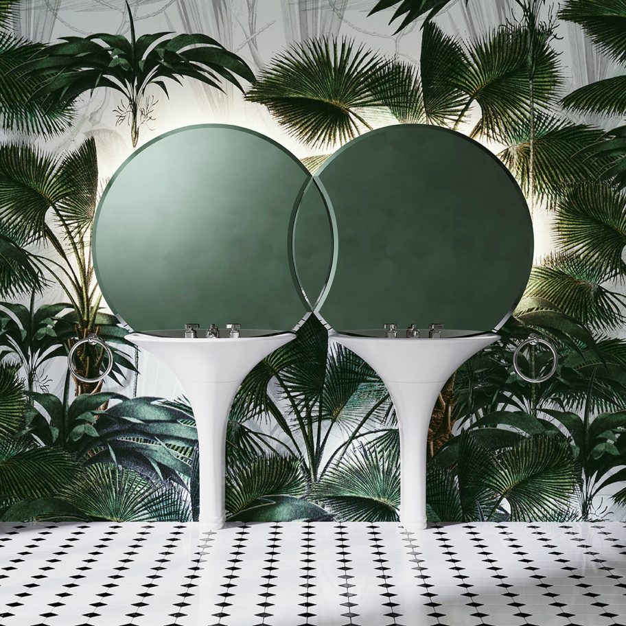 Double Kalos basin by Massimo Iosa Ghini for Devon&Devon