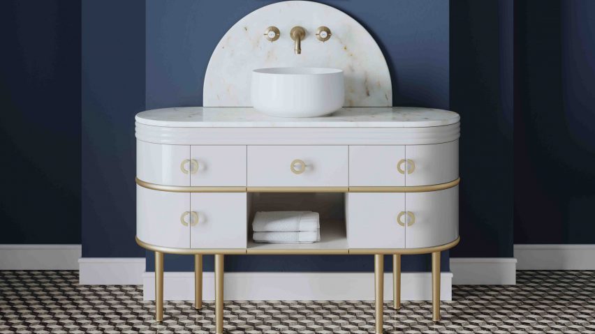Scottie vanity unit by Devon&Devon