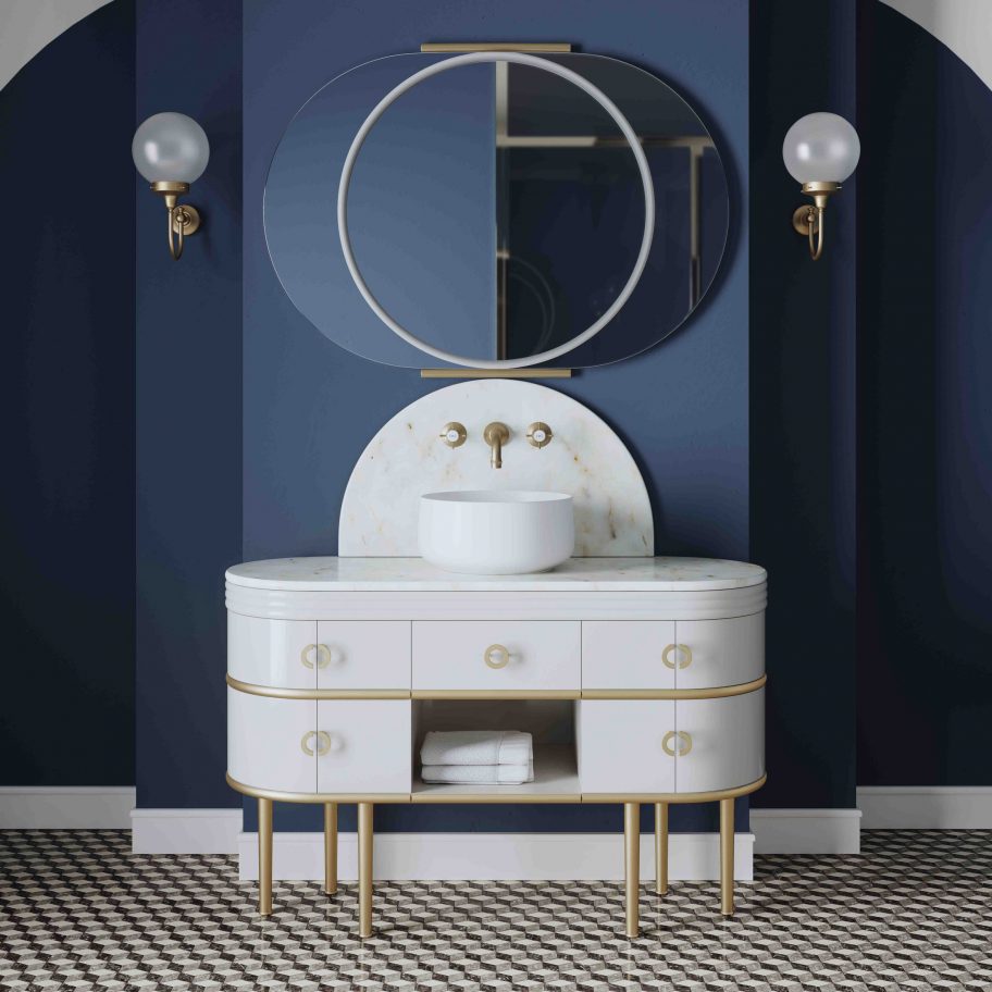 Scottie vanity unit by Devon&Devon