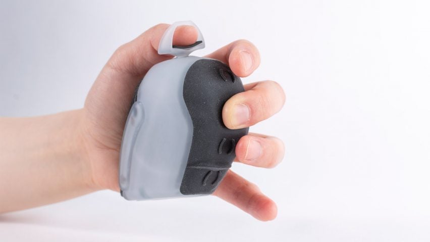 Roc H Biel's modular remote controller Fenics is powered by a user's gestures