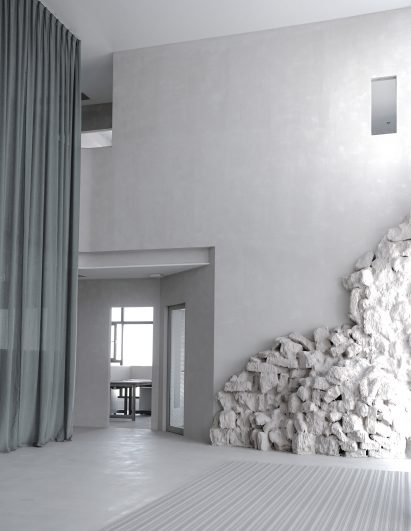 Fnji office in Beijing designed by Tra & Xi Studio