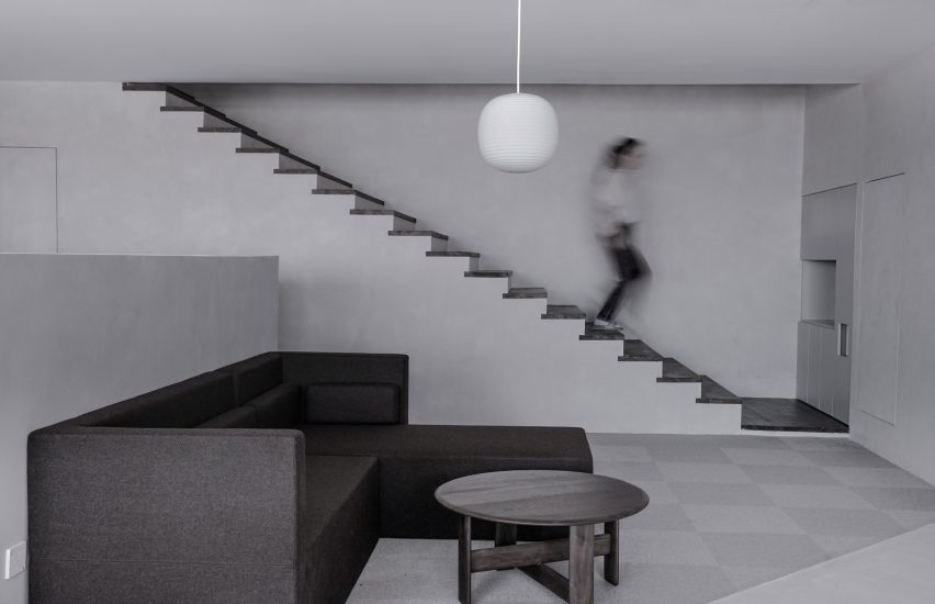 Fnji office in Beijing designed by Tra & Xi Studio