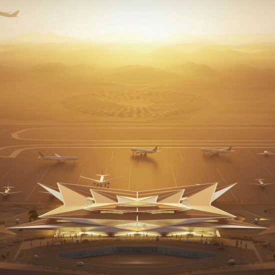 This week, Foster + Partners faced calls to drop an airport project as Apple pledged to go carbon neutral