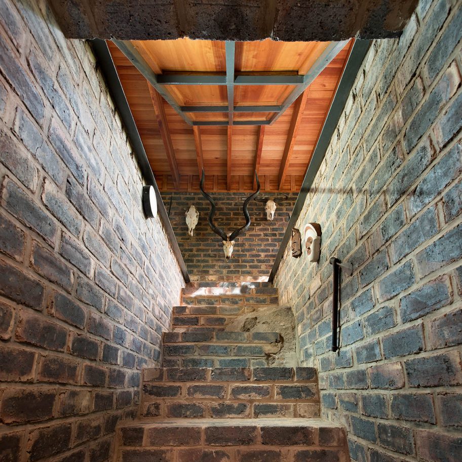 House of the Big Arch in the bushveld nature reserve, South Africa, by Frankie Pappas