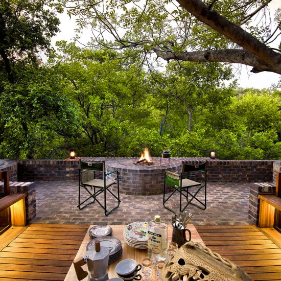 House of the Big Arch in the bushveld nature reserve, South Africa, by Frankie Pappas
