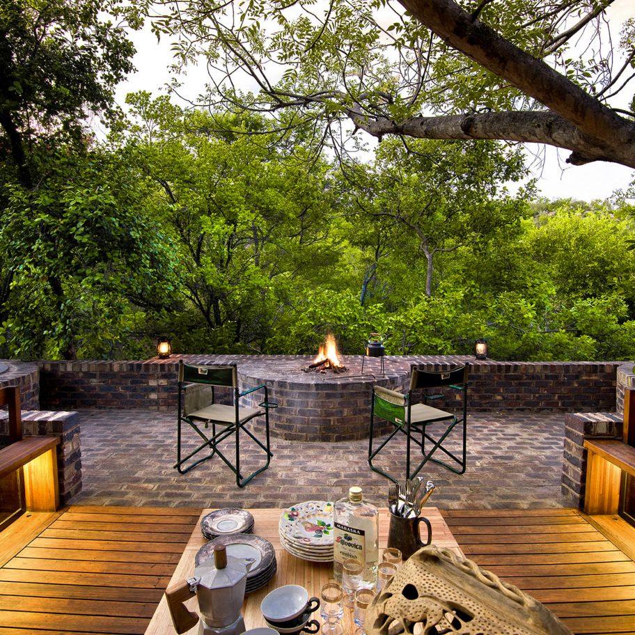 House of the Big Arch in the bushveld nature reserve, South Africa, by Frankie Pappas