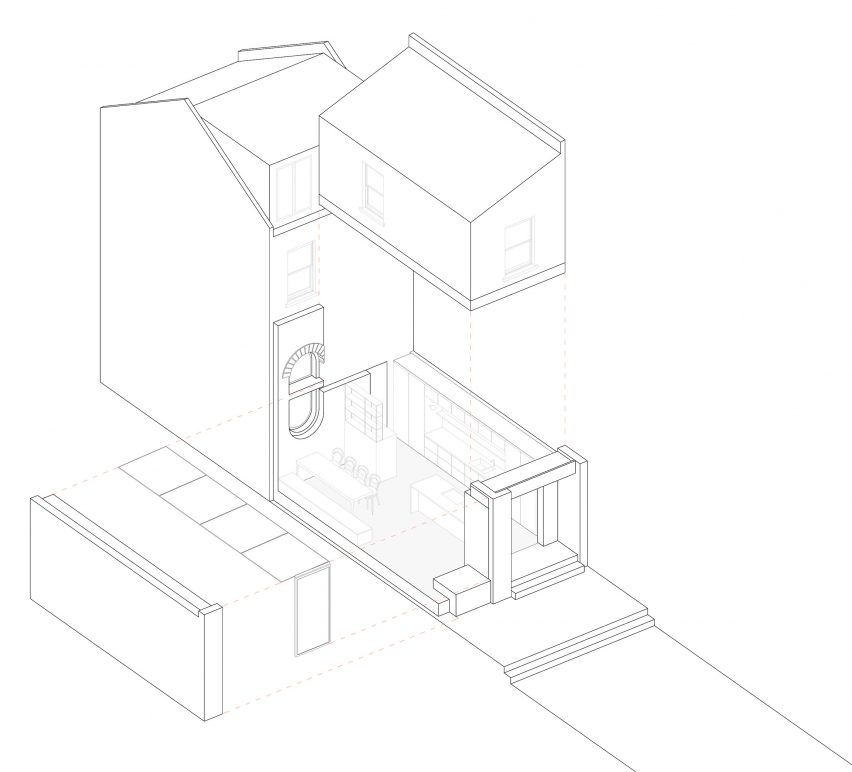 Glyn House extension designed by Yellow Cloud Studio