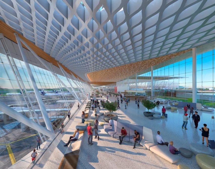 Terminal 2 at Guadalajara Airport by CallisonRTKL