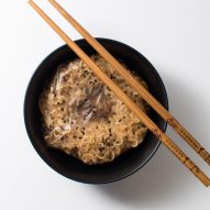 Holly Grounds develops dissolvable ramen packaging that turns into sauce