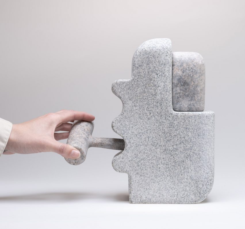 Howard stone sculptures by Matt Byrd
