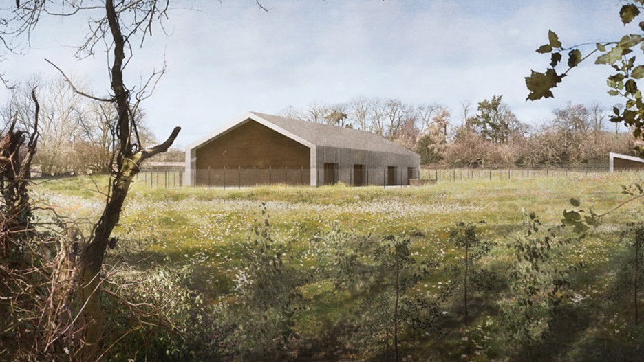Chalfont St Peter Ventilation Shaft for HS2 by Grimshaw