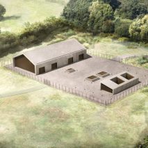 Chalfont St Peter Ventilation Shaft for HS2 by Grimshaw