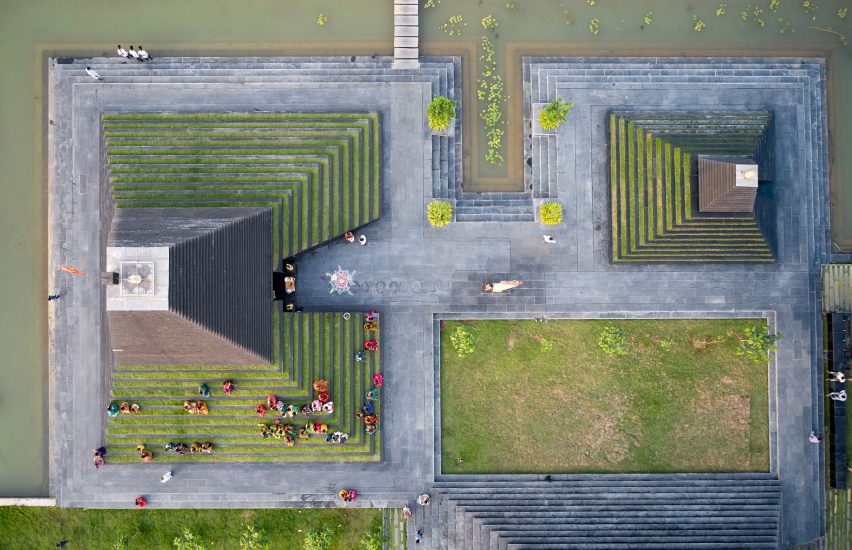 Temple to Balaji & Varahaswamy in Nandyal, Andhra Pradesh, India, by Sameep Padora & Associates
