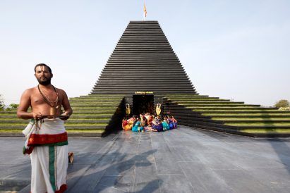 Temple to Balaji & Varahaswamy in Nandyal, Andhra Pradesh, India, by Sameep Padora & Associates