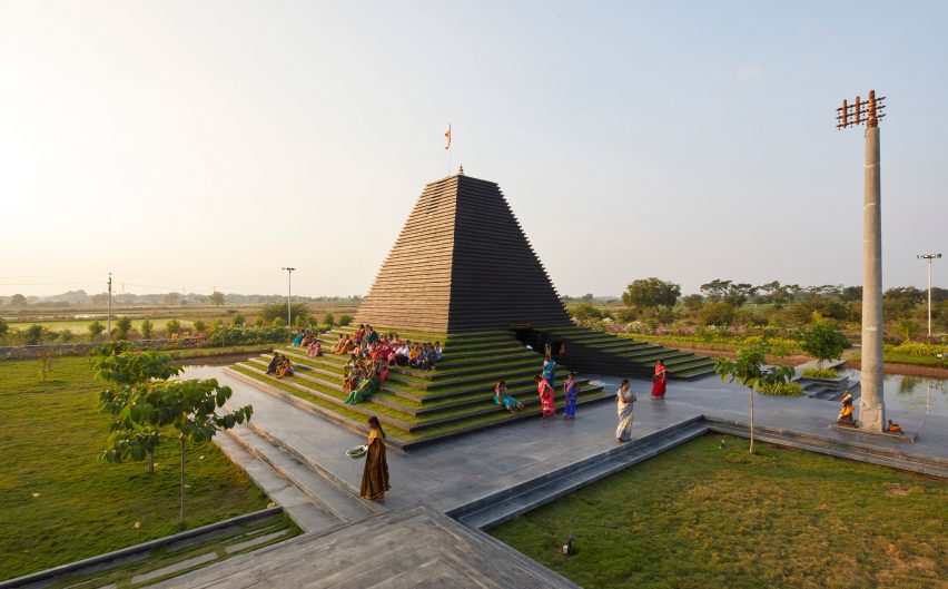 Temple to Balaji & Varahaswamy in Nandyal, Andhra Pradesh, India, by Sameep Padora & Associates