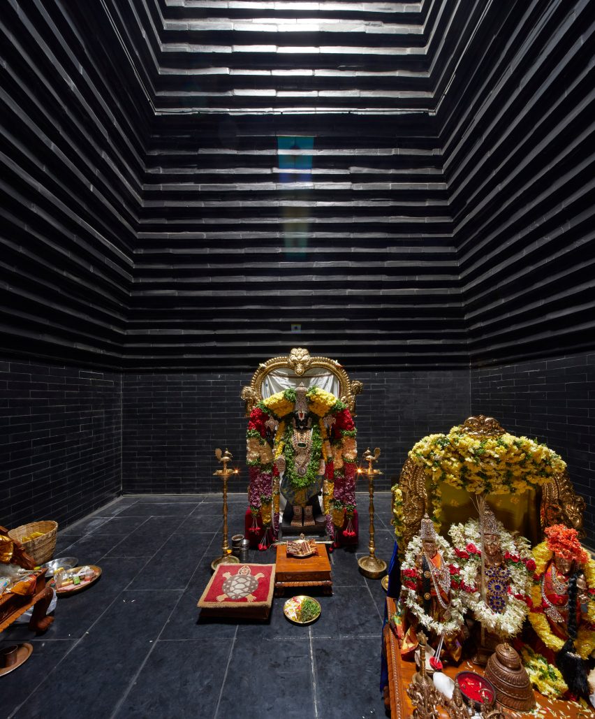 Temple to Balaji & Varahaswamy in Nandyal, Andhra Pradesh, India, by Sameep Padora & Associates