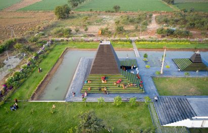 Temple to Balaji & Varahaswamy in Nandyal, Andhra Pradesh, India, by Sameep Padora & Associates