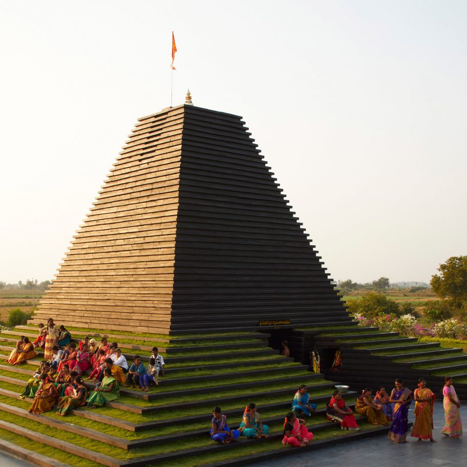Temple to Balaji & Varahaswamy in Nandyal, Andhra Pradesh, India, by Sameep Padora & Associates