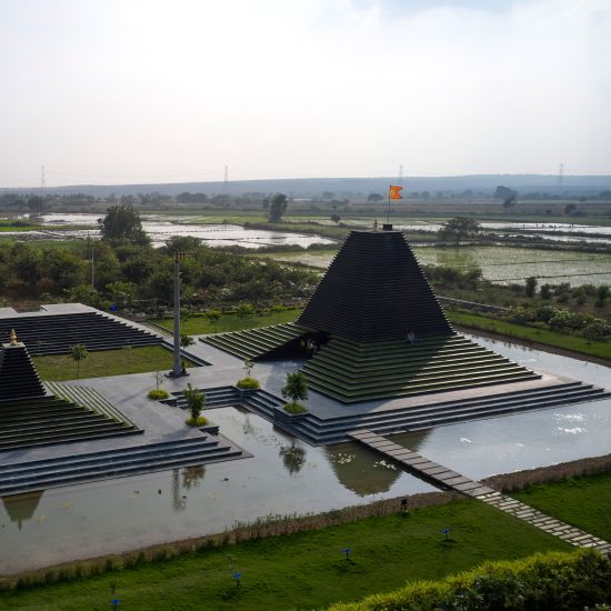 Temple to Balaji & Varahaswamy in Nandyal, Andhra Pradesh, India, by Sameep Padora & Associates