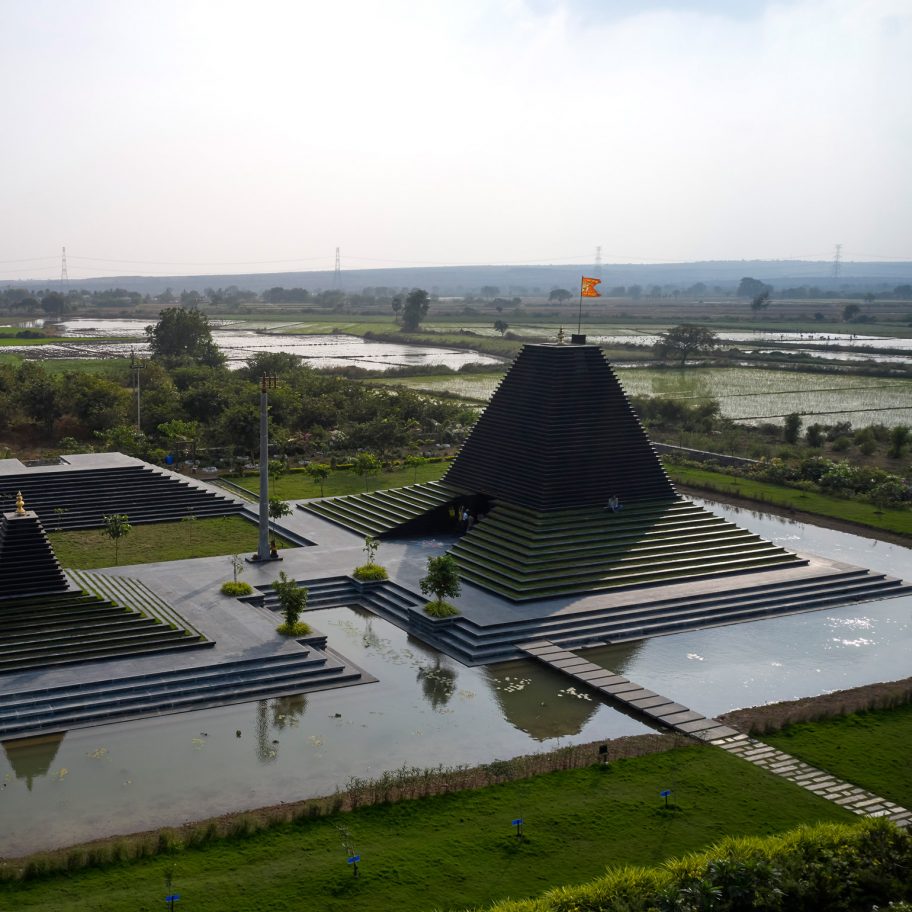 Temple to Balaji & Varahaswamy in Nandyal, Andhra Pradesh, India, by Sameep Padora & Associates