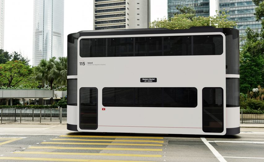 Ponti Design Studio creates driverless tram concept for Hong Kong post-Covid