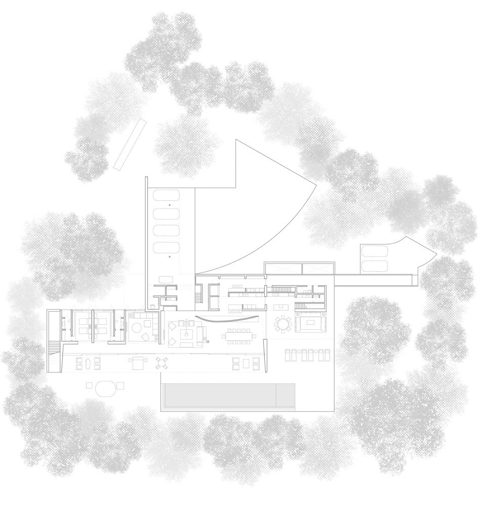 JY House by Studio Arthur Casas Ground Floor Plan