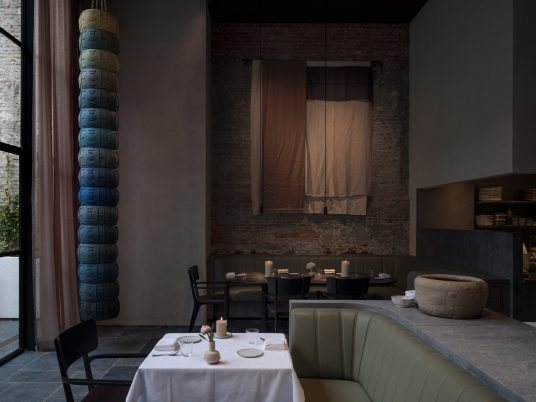 Le Pristine restaurant in Antwerp designed by Space Copenhagen