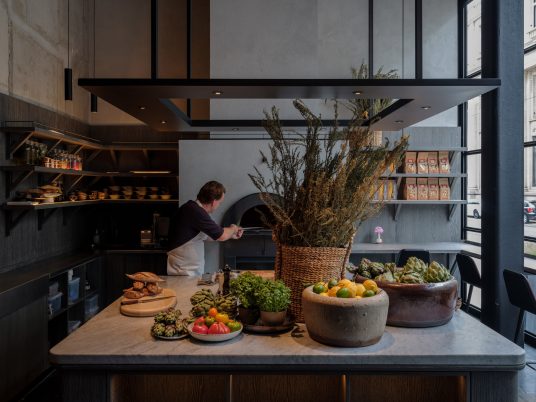 Le Pristine restaurant in Antwerp designed by Space Copenhagen