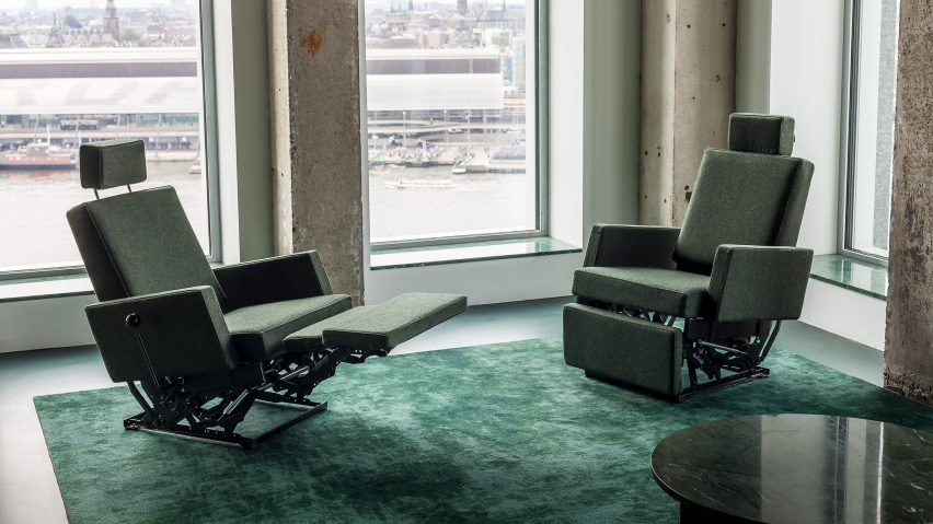 AVL Lazy Modernist armchair by Joep van Lieshout for Lensvelt