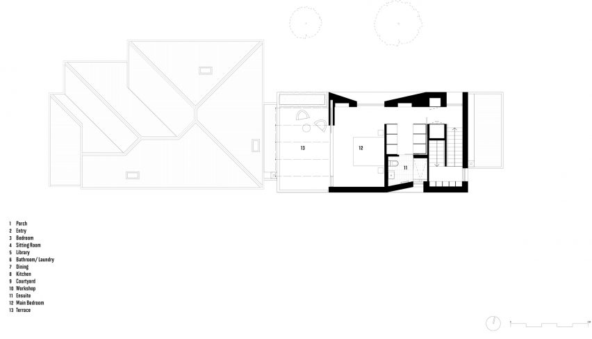 Marine house extension designed by David Barr Architects