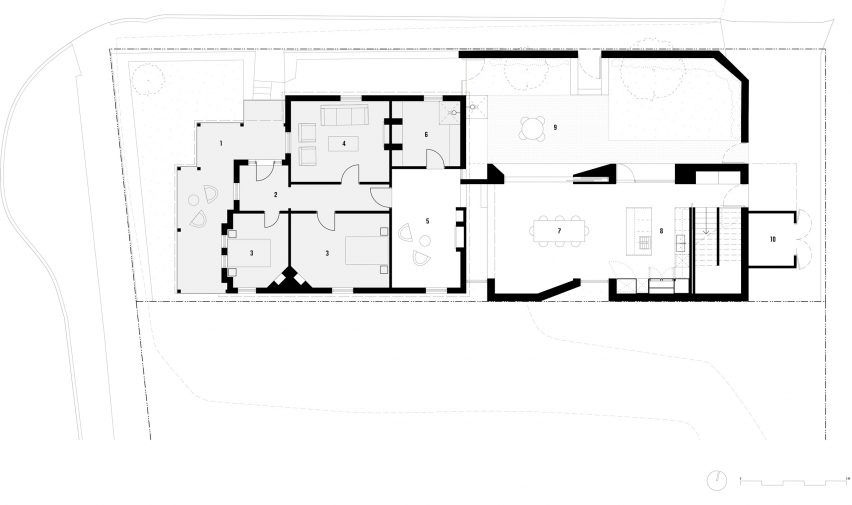 Marine house extension designed by David Barr Architects
