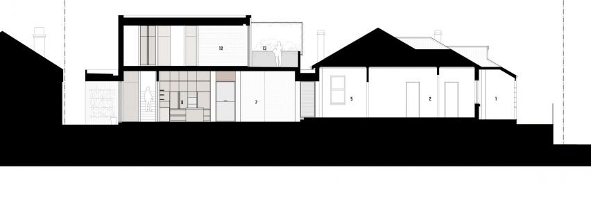 Marine house extension designed by David Barr Architects