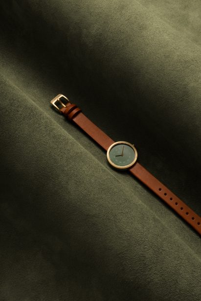 Artisan watch in Dusty Olive by Maven