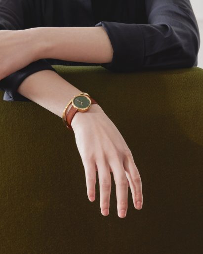 Artisan watch in Dusty Olive by Maven