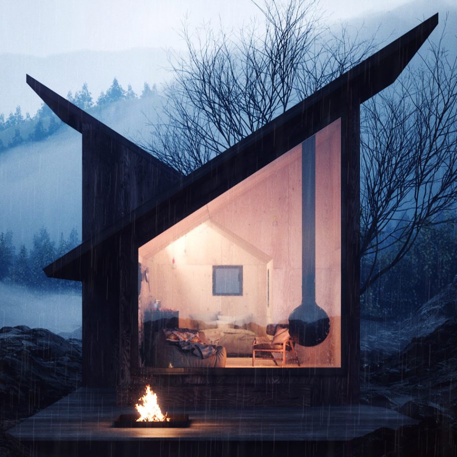 Mountain Refuge by Massimo Gnocchi and Paolo Danesi