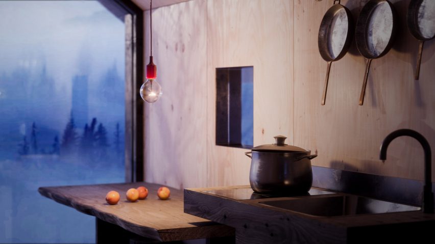 Mountain Refuge by Massimo Gnocchi and Paolo Danesi