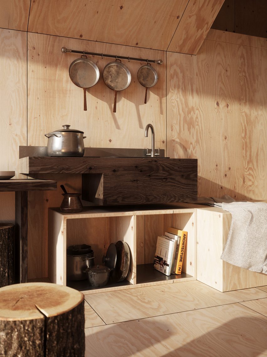 Mountain Refuge by Massimo Gnocchi and Paolo Danesi