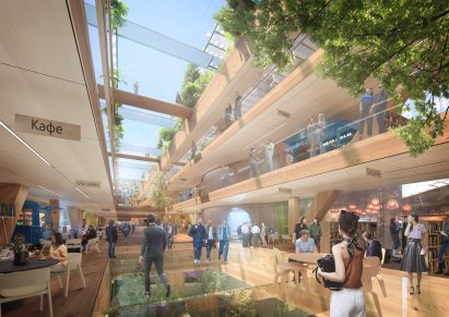 Gazprom Neft headquarters in Saint Petersburg by MVRDV