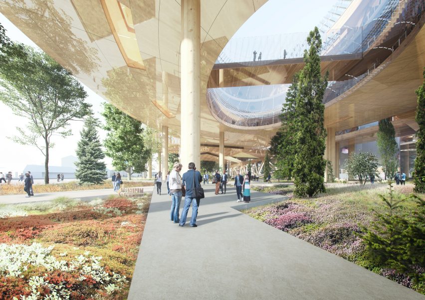 Gazprom Neft headquarters in Saint Petersburg by MVRDV