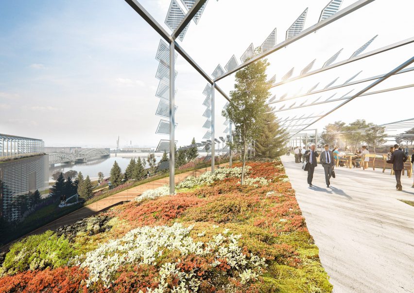 Gazprom Neft headquarters in Saint Petersburg by MVRDV