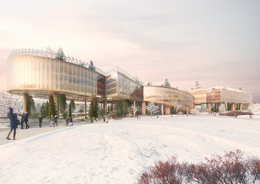 Gazprom Neft headquarters in Saint Petersburg by MVRDV