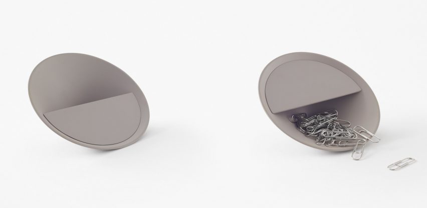 Nendo designs space helmet-shaped vessels and cascading tables for Zens
