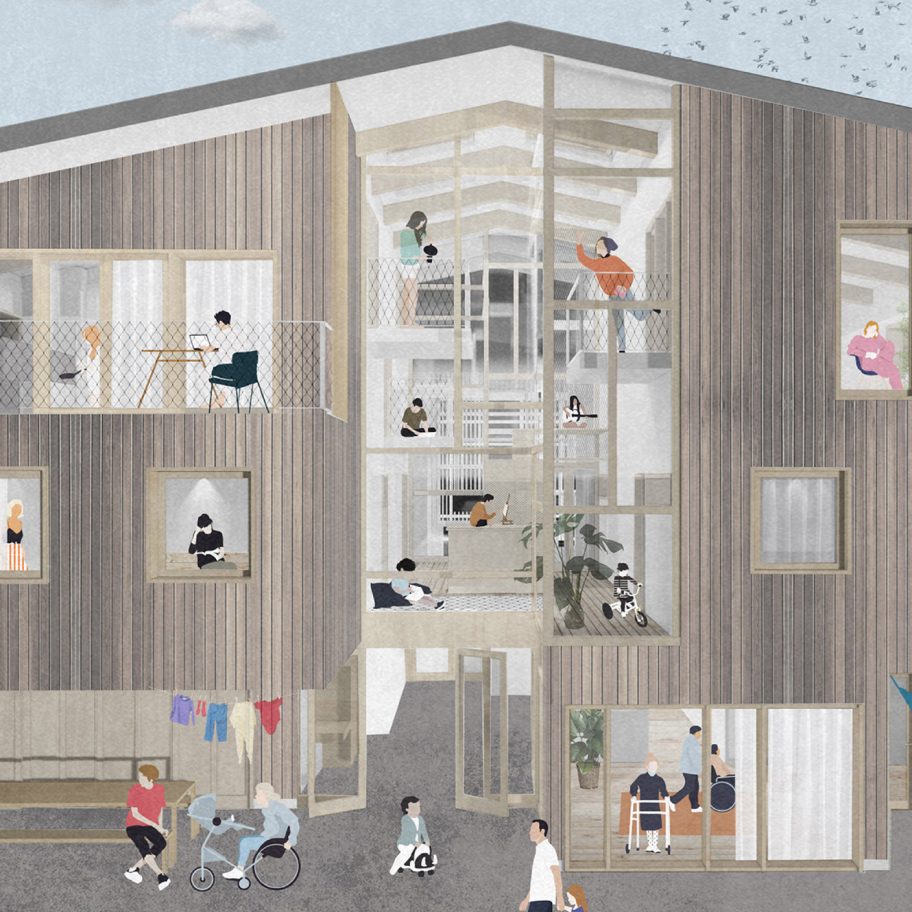 Interior design meets visual communication in New Design University school show