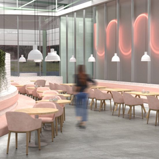 Interior design meets visual communication in New Design University school show
