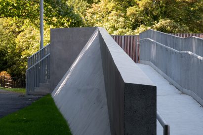 Cavanagh Bridge at University College Cork by O'Donnell + Tuomey