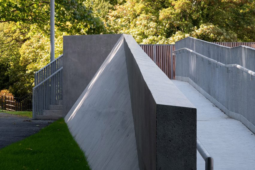 Cavanagh Bridge at University College Cork by O'Donnell + Tuomey
