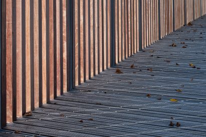 Cavanagh Bridge at University College Cork by O'Donnell + Tuomey